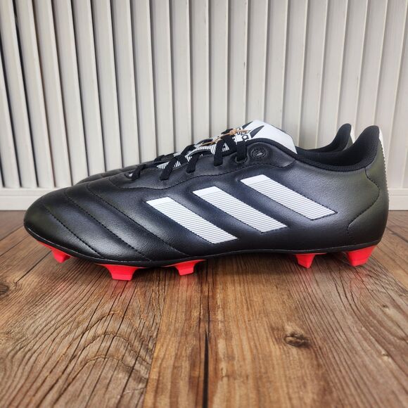 Adidas Goletto VIII FG Mens Sz 13 Black White Athletic Soccer Cleats Boot GX7793 - Picture 4 of 11